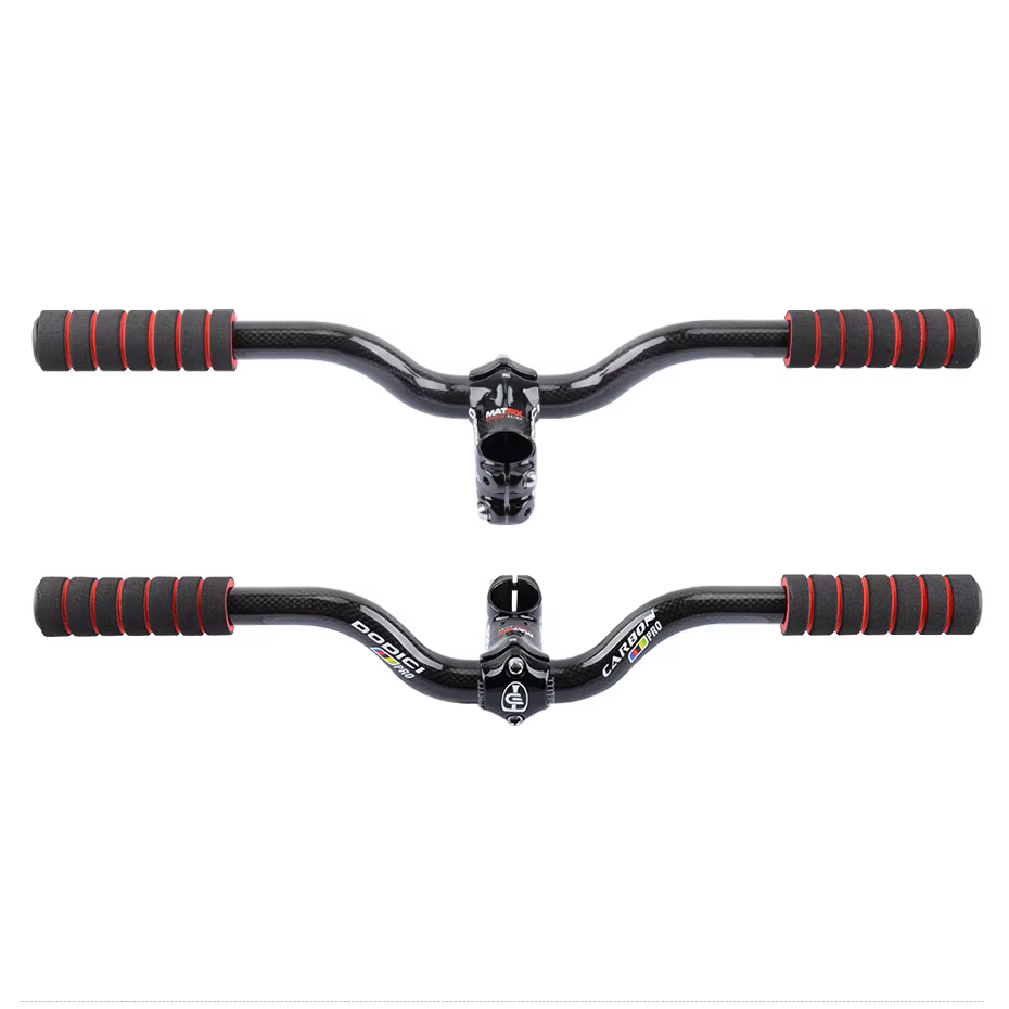 DODICI 25.4*28.6mm vélo d'équilibre pour enfants en alliage d'aluminium tige semi-colure en fibre de carbone