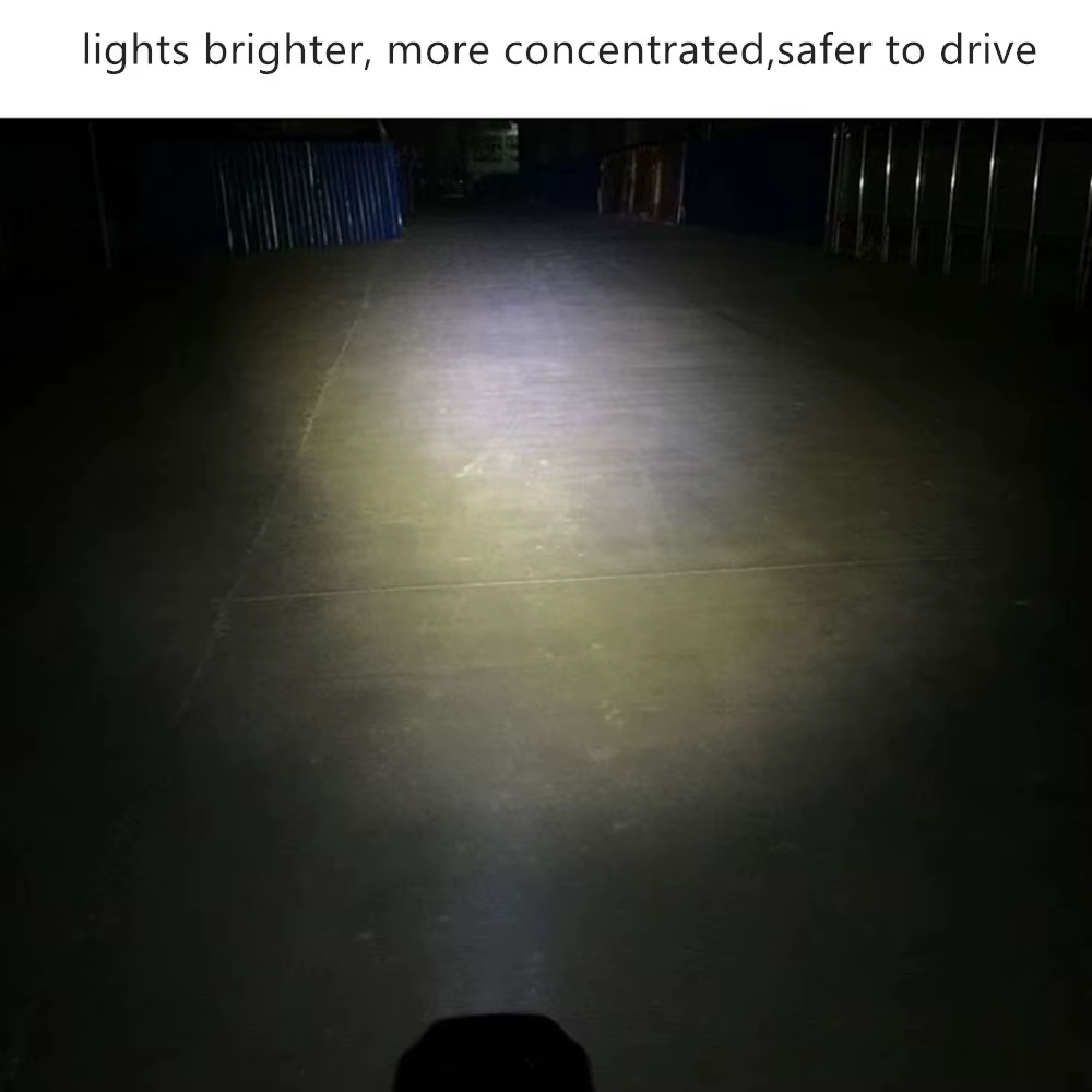 Ebike lumière LED 24V 36V 48V 60V 72V 15W phare de vélo électrique étanche