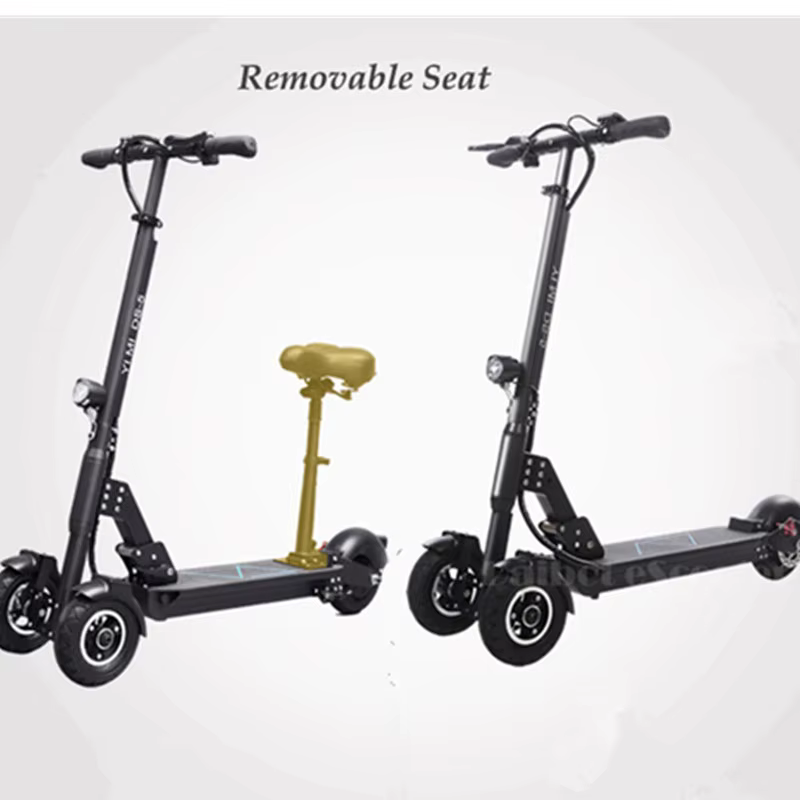 Trottinette électrique pliante avec siège pour adultes