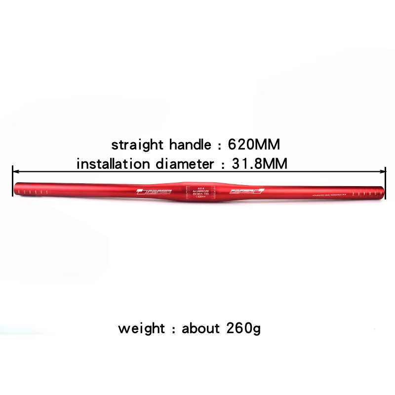 Guidon de vtt XM en forme d'hirondelle