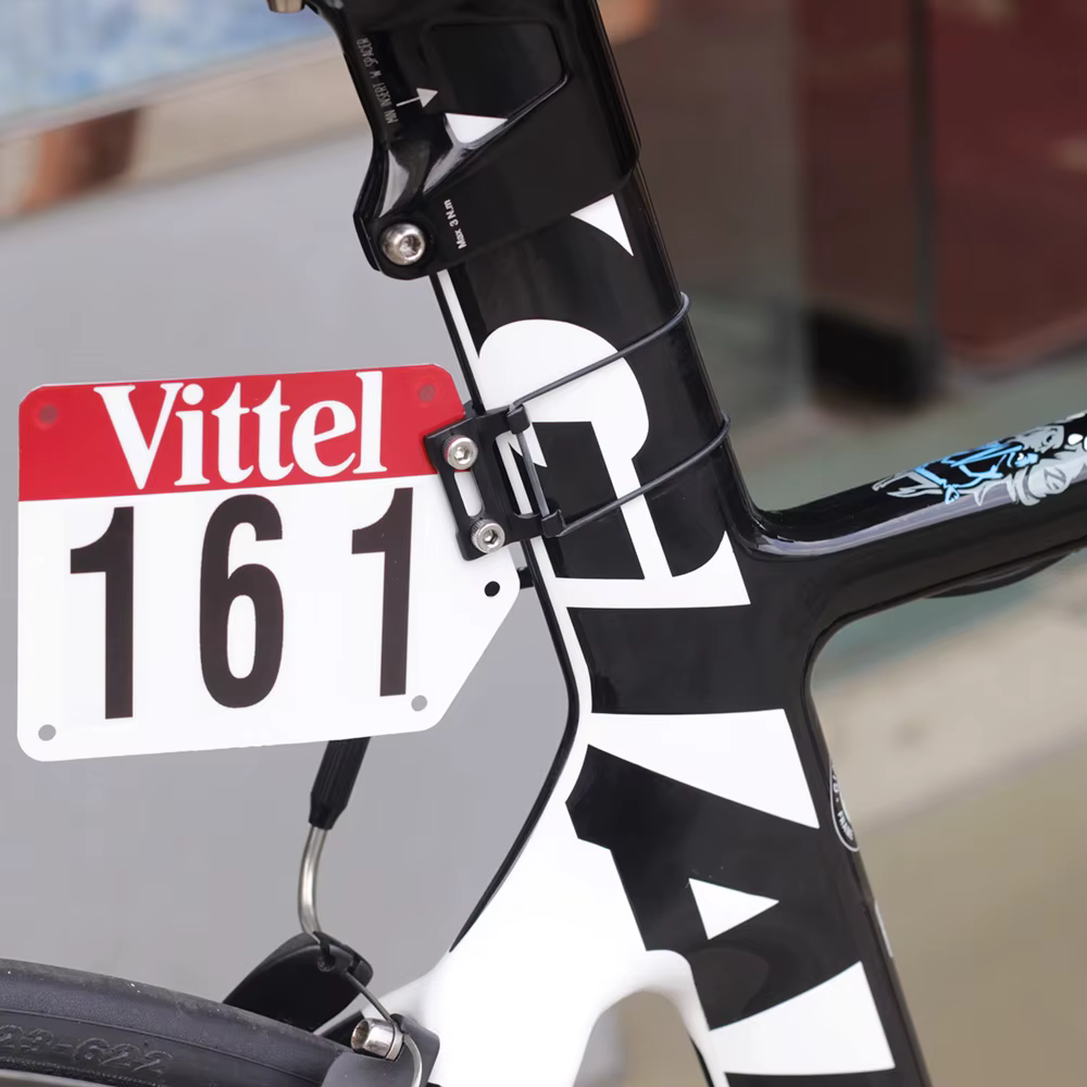 Support de Plaque d'Identification pour Vélo de Course