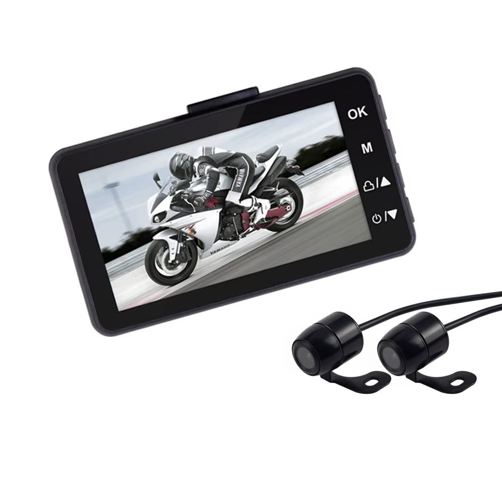 Moto DVR Caméra Moteur Dash Cam avec touristes Avant Arrière Enregistreur Hurbike Cam KY-MT18