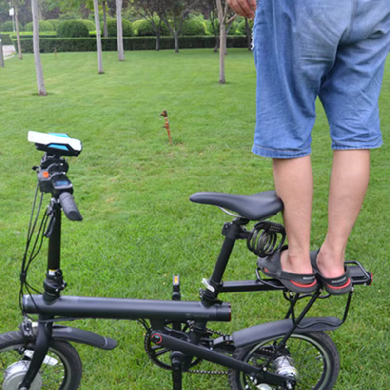 Siège arrière pliable pour vélo électrique