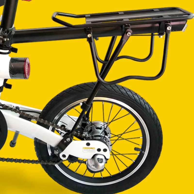 Siège arrière pliable pour vélo électrique