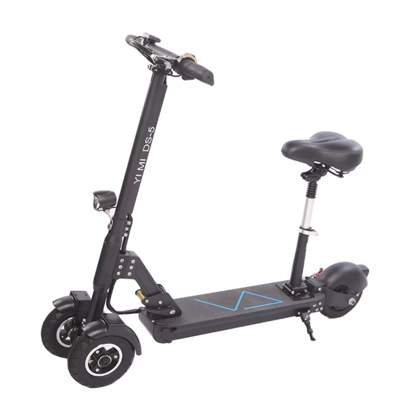 Trottinette électrique pliante avec siège pour adultes