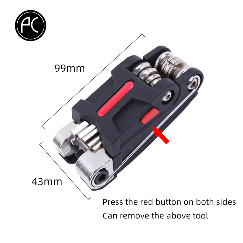 PCycling-Kit d'outils de réparation pour vélo