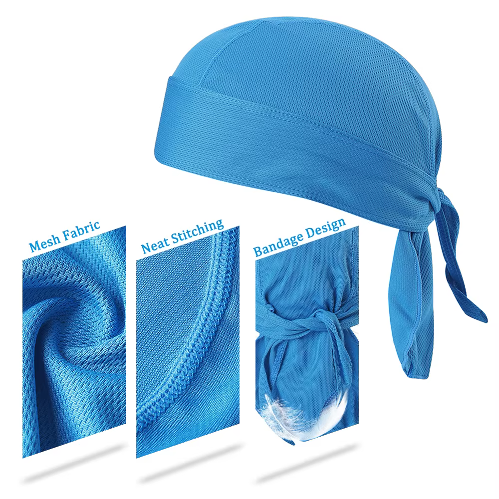 Chapeau de cyclisme sous le casque pour homme