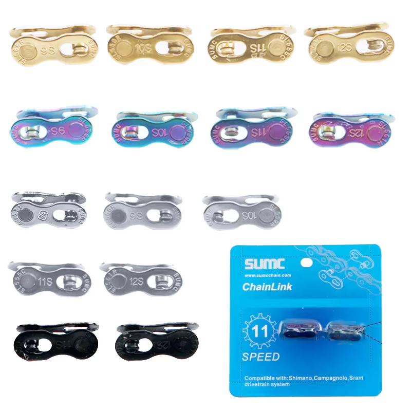 Chaîne de vélo SUMC à maillons rapides 12V
