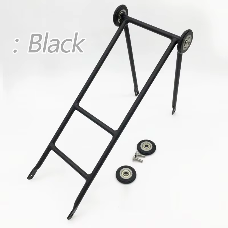 Pour Brompton supports arrière vélo pliant Easywheel