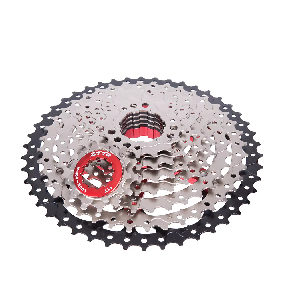 Cassette VTT 9 vitesses 11-46T avec rallonge de suspension