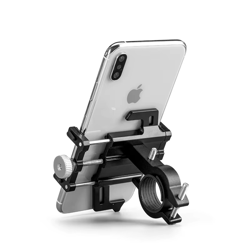 ROCKBROS – support de téléphone pour moto et vélo électrique en alliage d'aluminium cinq griffes mécanique CNC