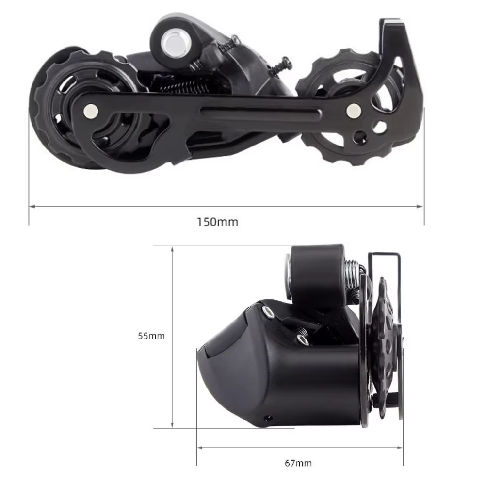 Dérailleur arrière de vélo vtt 7/8/9 10 11 12 vitesses