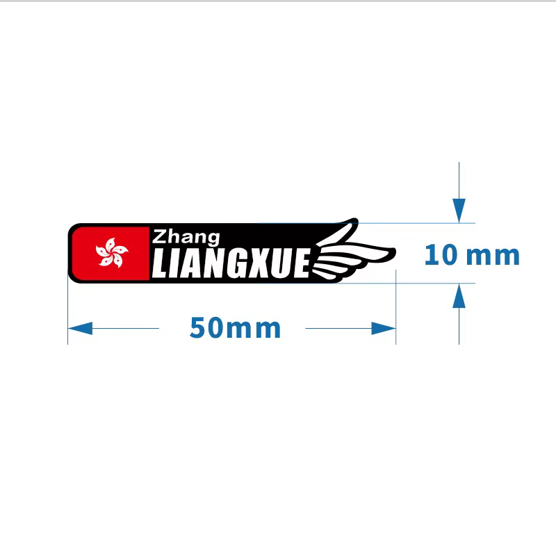 Autocollants de cadre de vélo de route avec nom et drapeau personnalisé