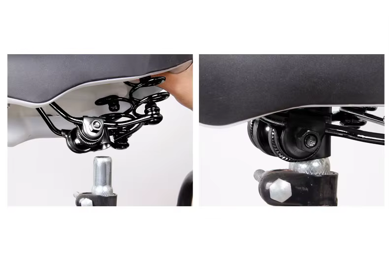 Tige de dégager de vélo électrique pliable avec amortisseur