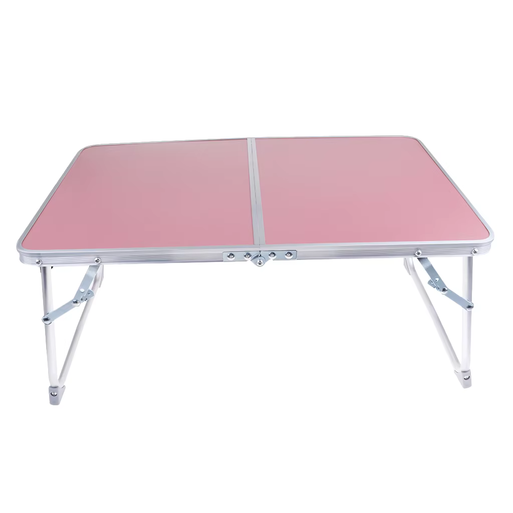 Table pliante de camping en aluminium portable, lit de service petit-déjeuner, table de pique-nique pour le camping, la randonnée, les outils d'extérieur