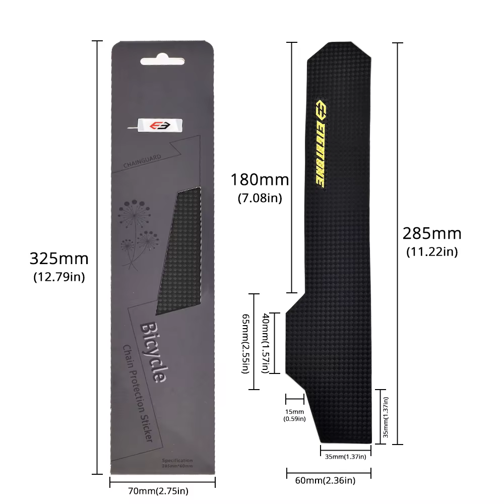 Autocollants de Protection de chaîne de vélo