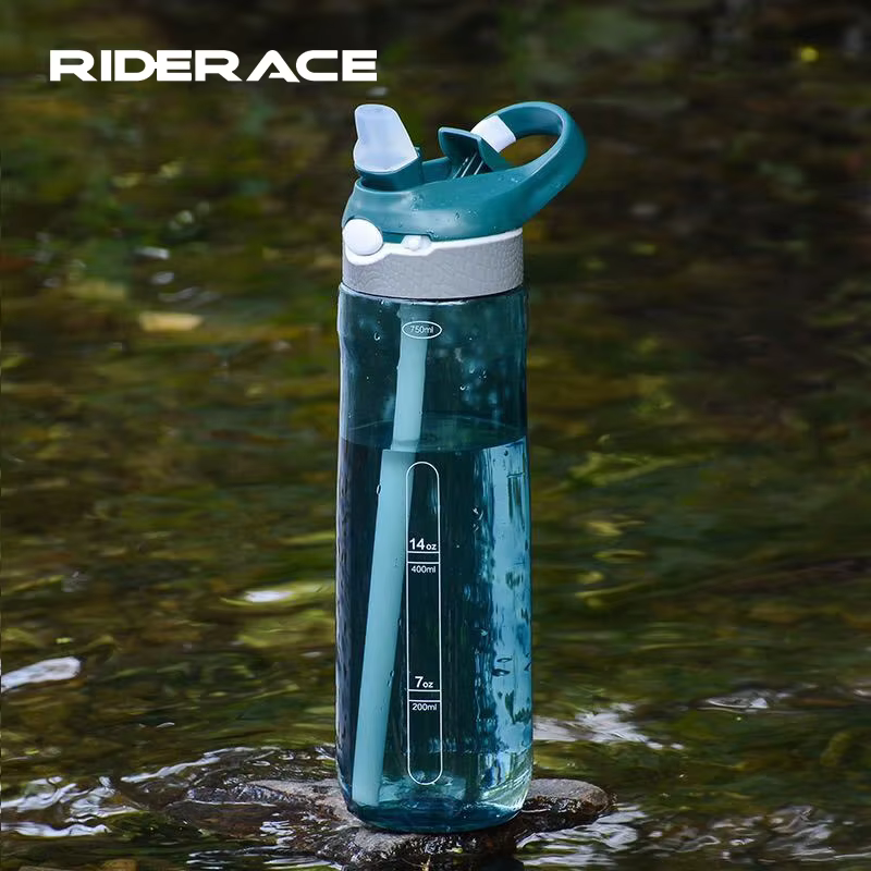 Bouteille d'eau de vélo en matériau Tritan portable