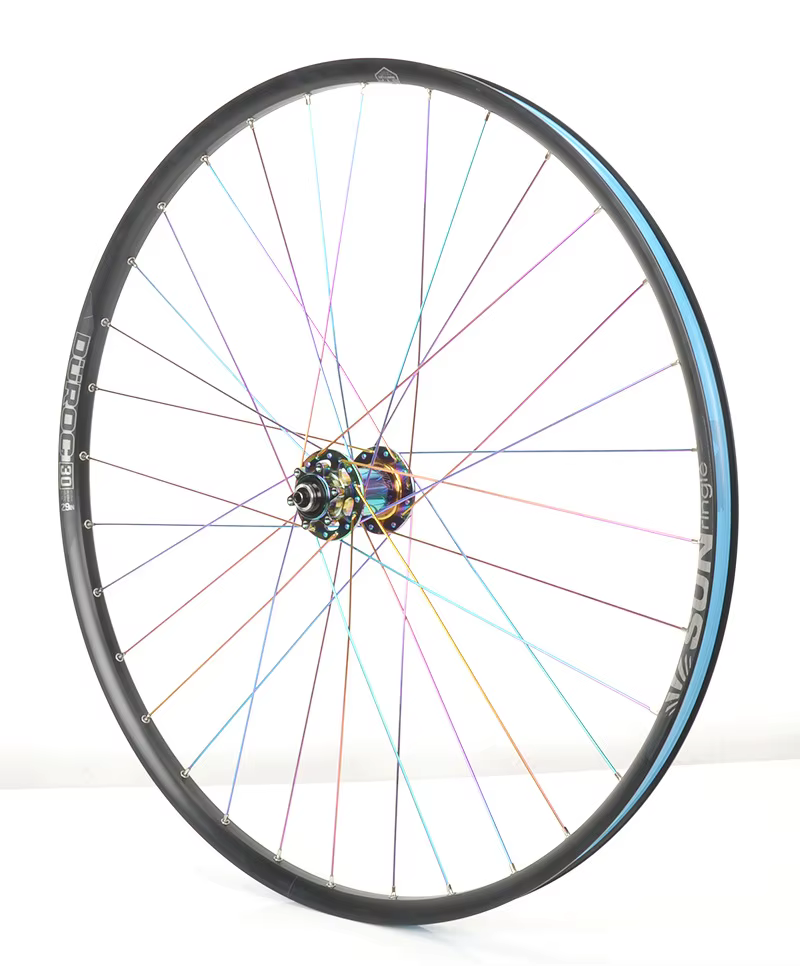 Jeu de roues de VTT sur mesure
