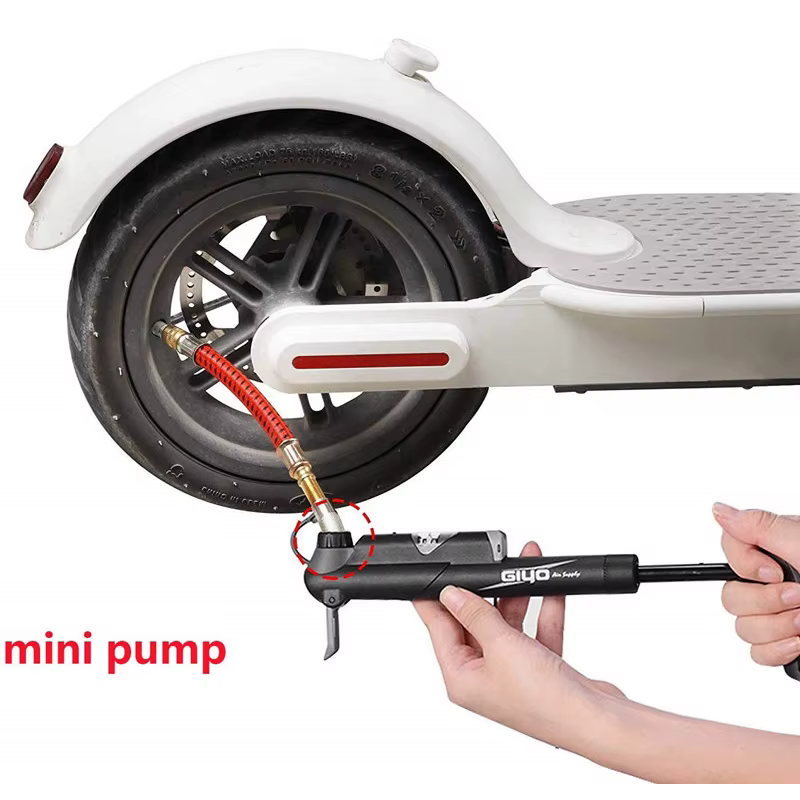 Pompe à Air Portable pour pneus de Scooter électrique