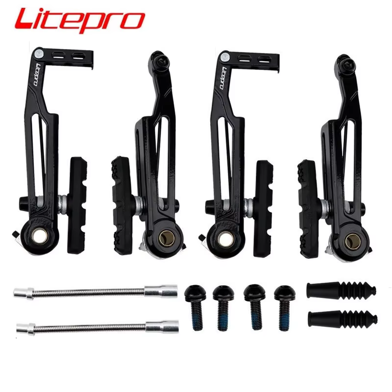 Litepro 415 vélo pliant V étrier de frein 110mm ultraléger en alliage d'aluminium bras Long
