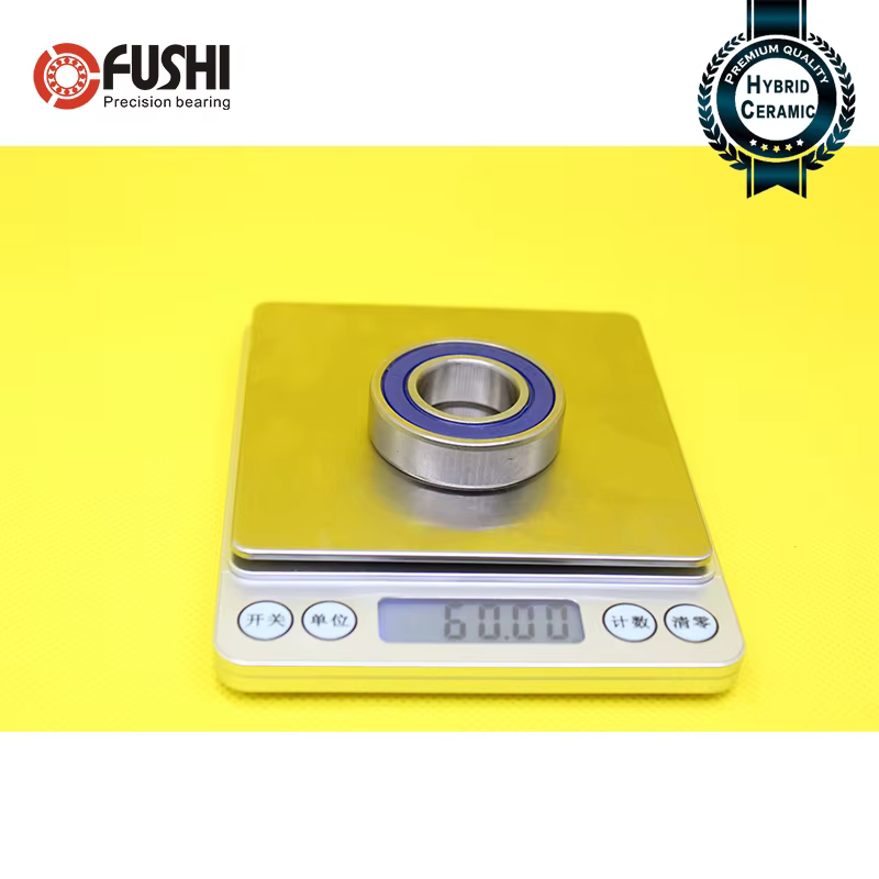 60/22 roulement en céramique hybride 22*44*12mm (1 pièce) roue avant arrière de vélo de course 60 22 2RS LUU hybrides Si3N4 roulements à billes 60/22RS