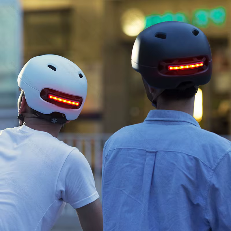 Smart4u casque de cyclisme avec feu arrière Led route