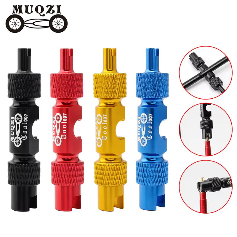 MUQZI – clé de retrait de Valve Schrader Presta pour vélo de route et vtt