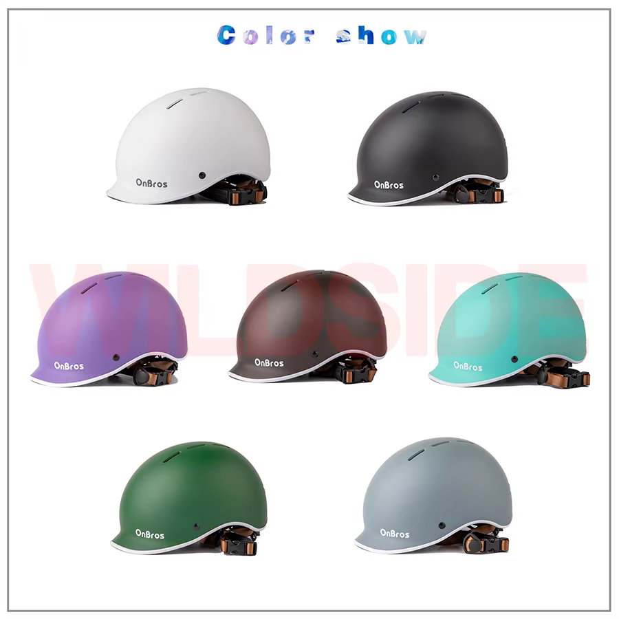 Casque de vélo de route urbain étanche à la pluie pour hommes et femmes