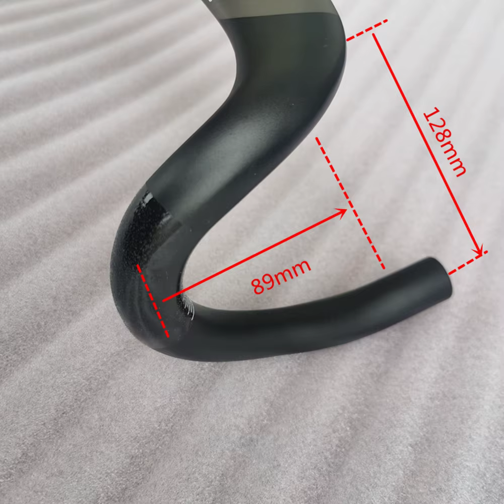 Guidon de vélo de route en carbone T800
