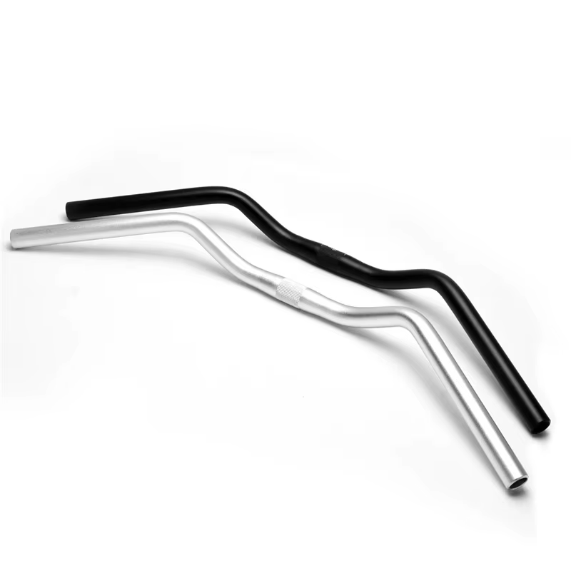 Guidon de vélo rétro en alliage d'aluminium 25.4mm x 600mm