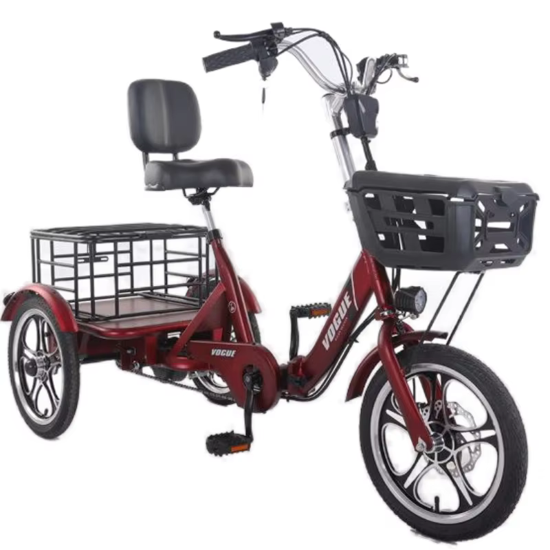 Tricycle électrique pliable pour adultes