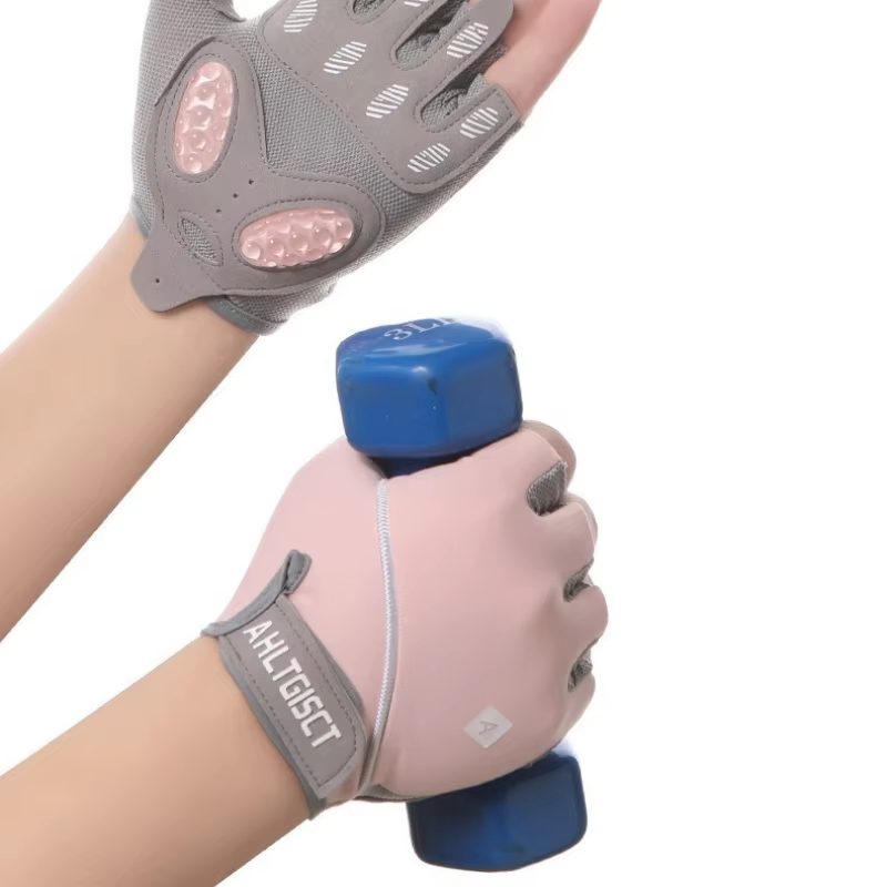 Gants de cyclisme demi-doigts pour femmes