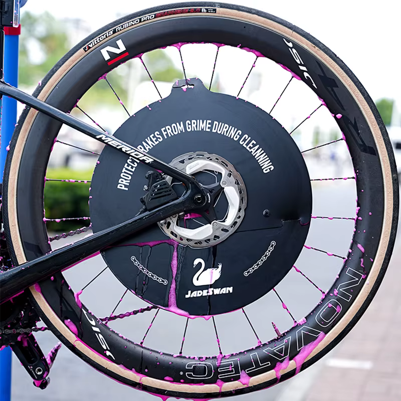 Couvercle de Protection de nettoyage de frein à disque de lavage de vélo et de moto