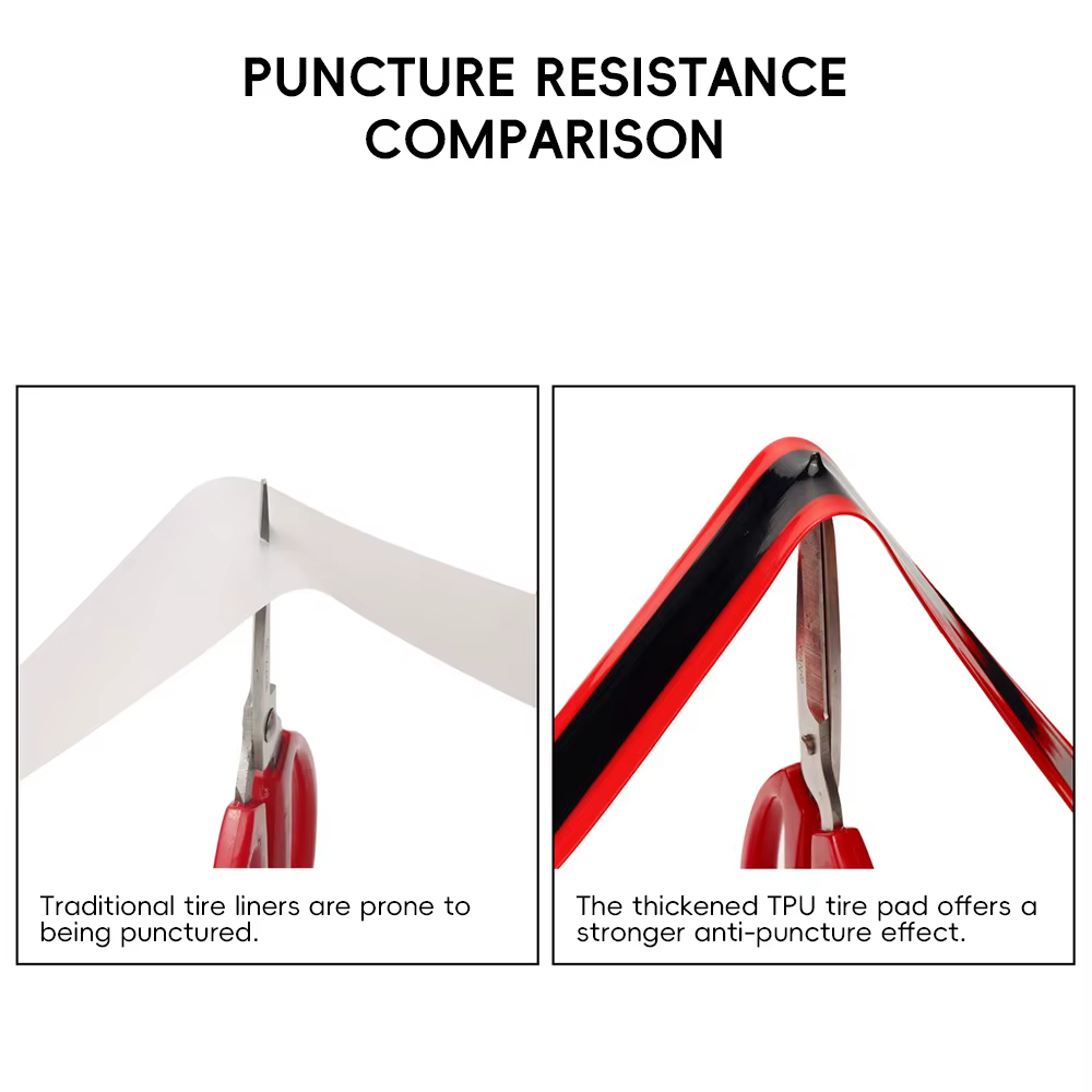 2 protections anti-crevaison pour pneus de VTT et vélo de route