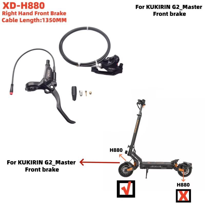 Frein de scooter électrique KUKIRIN 2PIN pour KUKIRIN G2