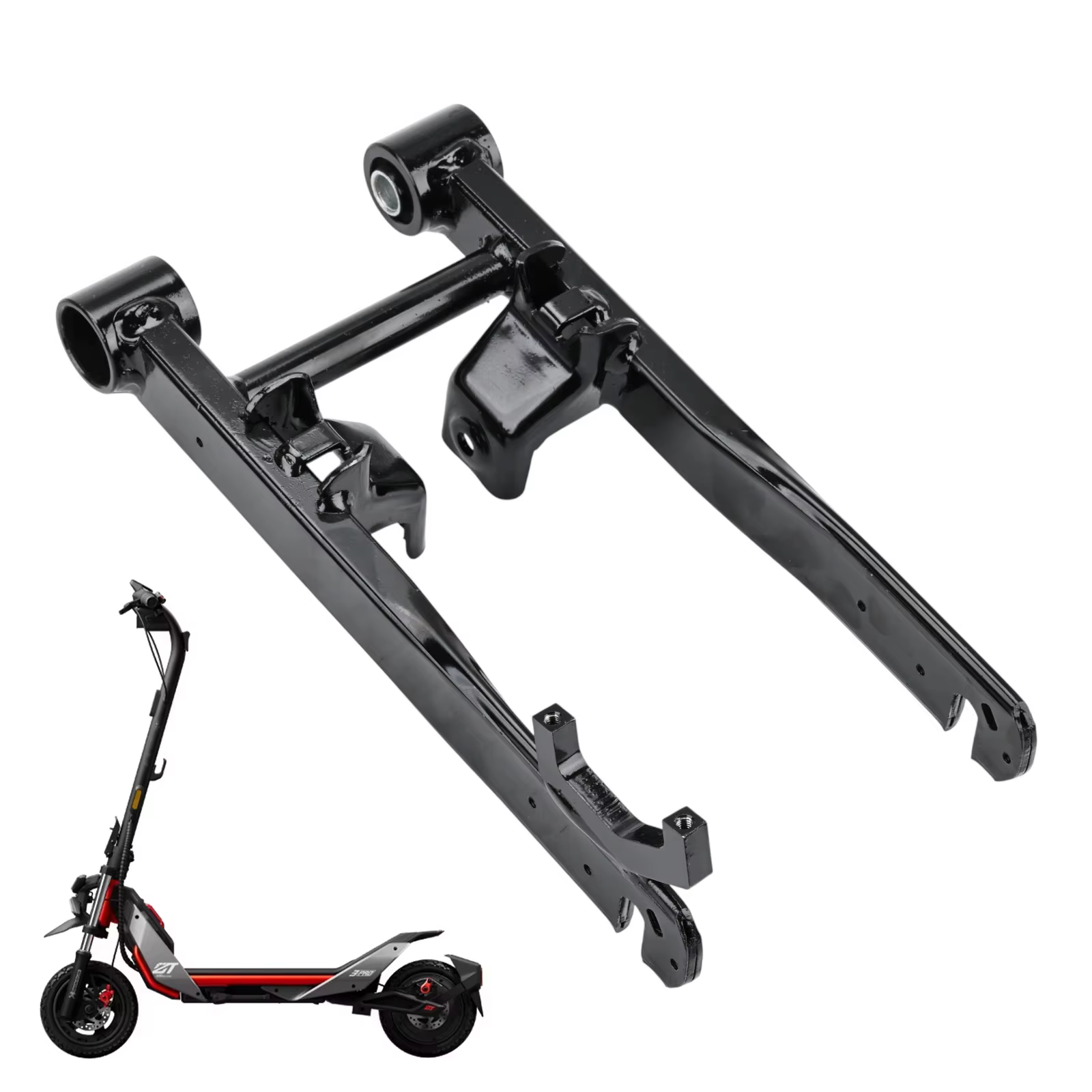 Fourche arrière en alliage d'aluminium pour trottinette électrique Segway ZT3/ZT3 Pro