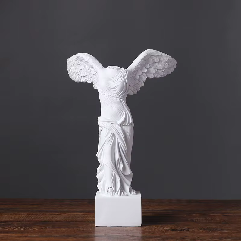 Figurines décoratives d'ange sans tête de style gothique, décoration de bureau, accessoires pour la maison, adornos créatifs nordiques para casa, salon