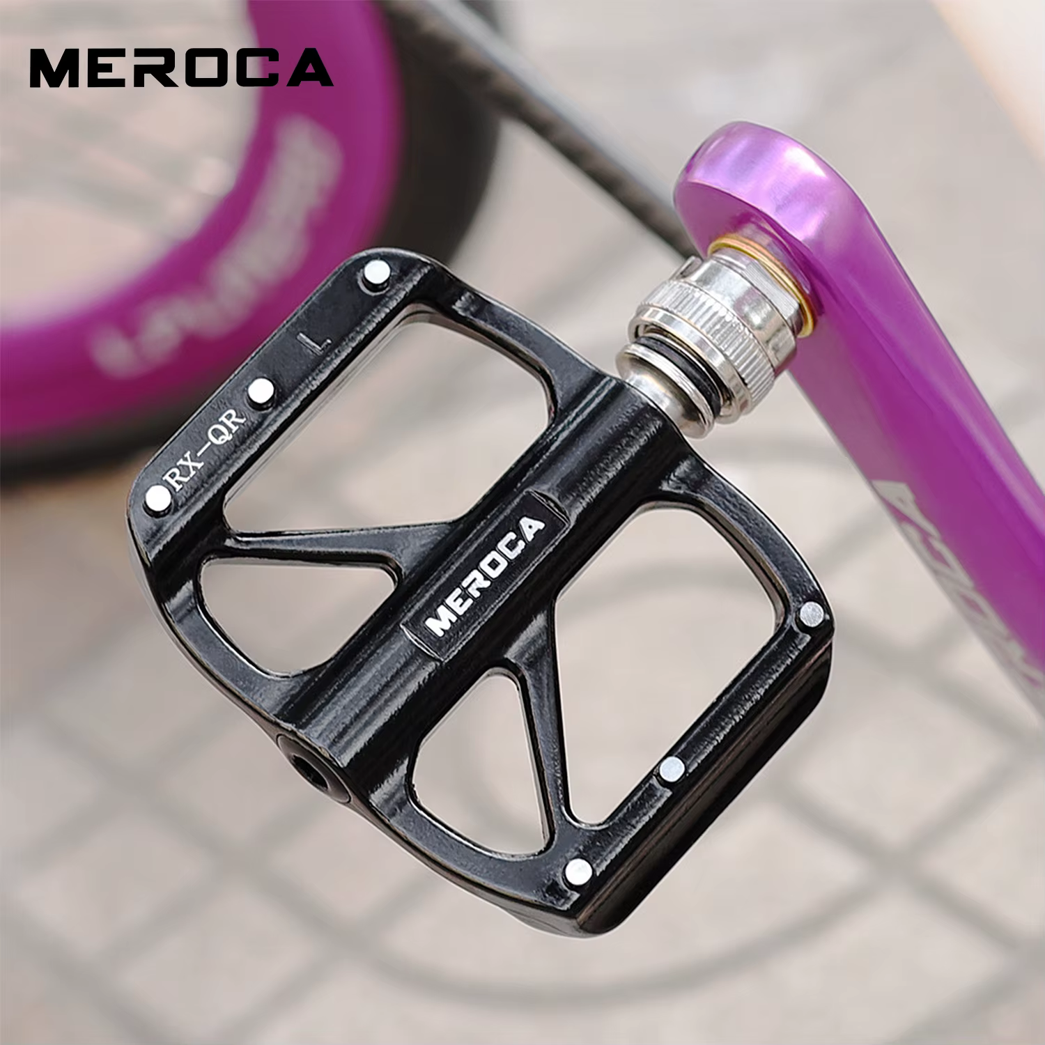 Pédales de vélo à dégagement rapide MEROCA