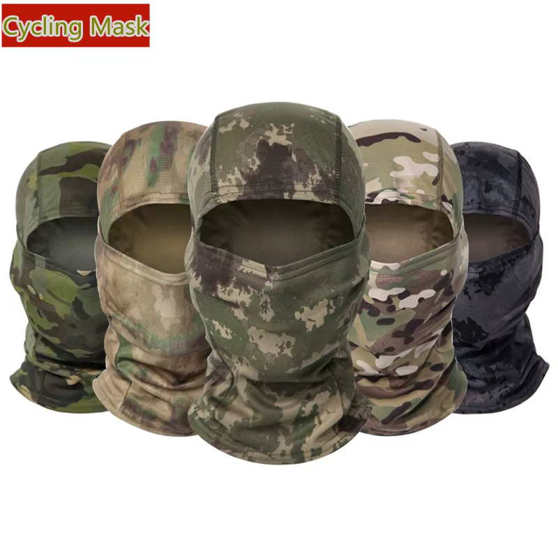 Cagoule militaire coupe-vent pour vélo