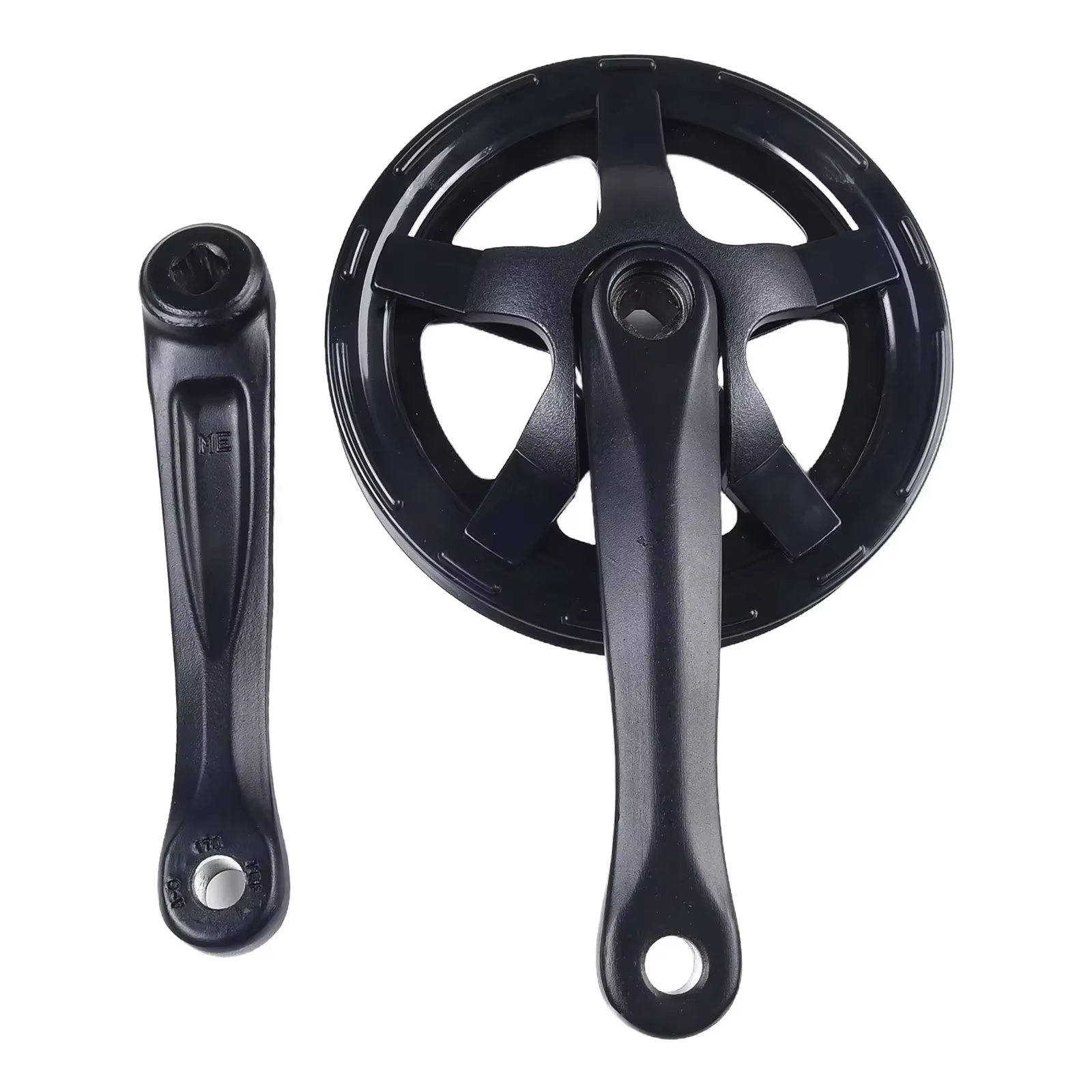 Pédalier noir pour vélo électrique 52T
