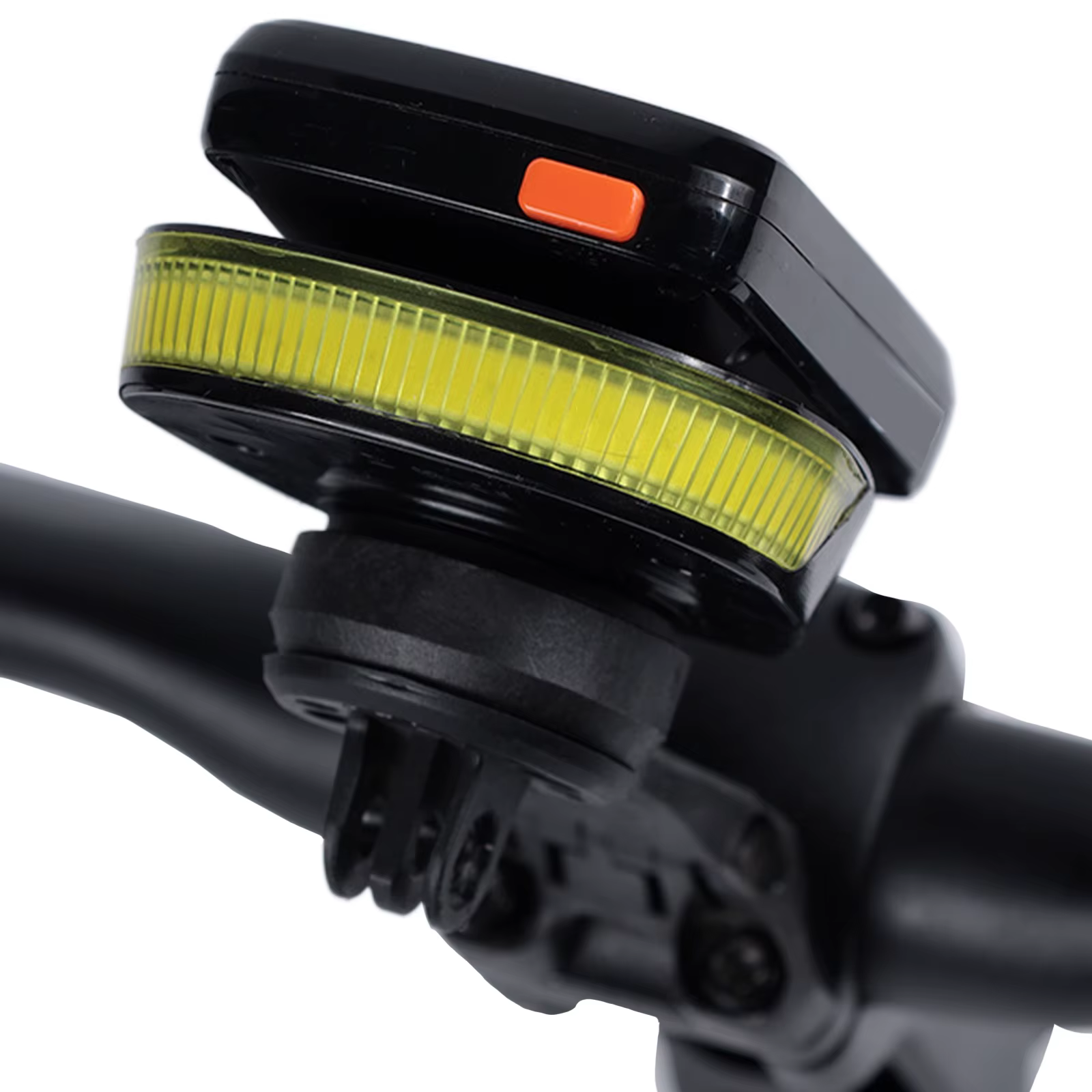 Phare avant de vélo étanche IPX6 pour Garmin avec support pour ordinateur