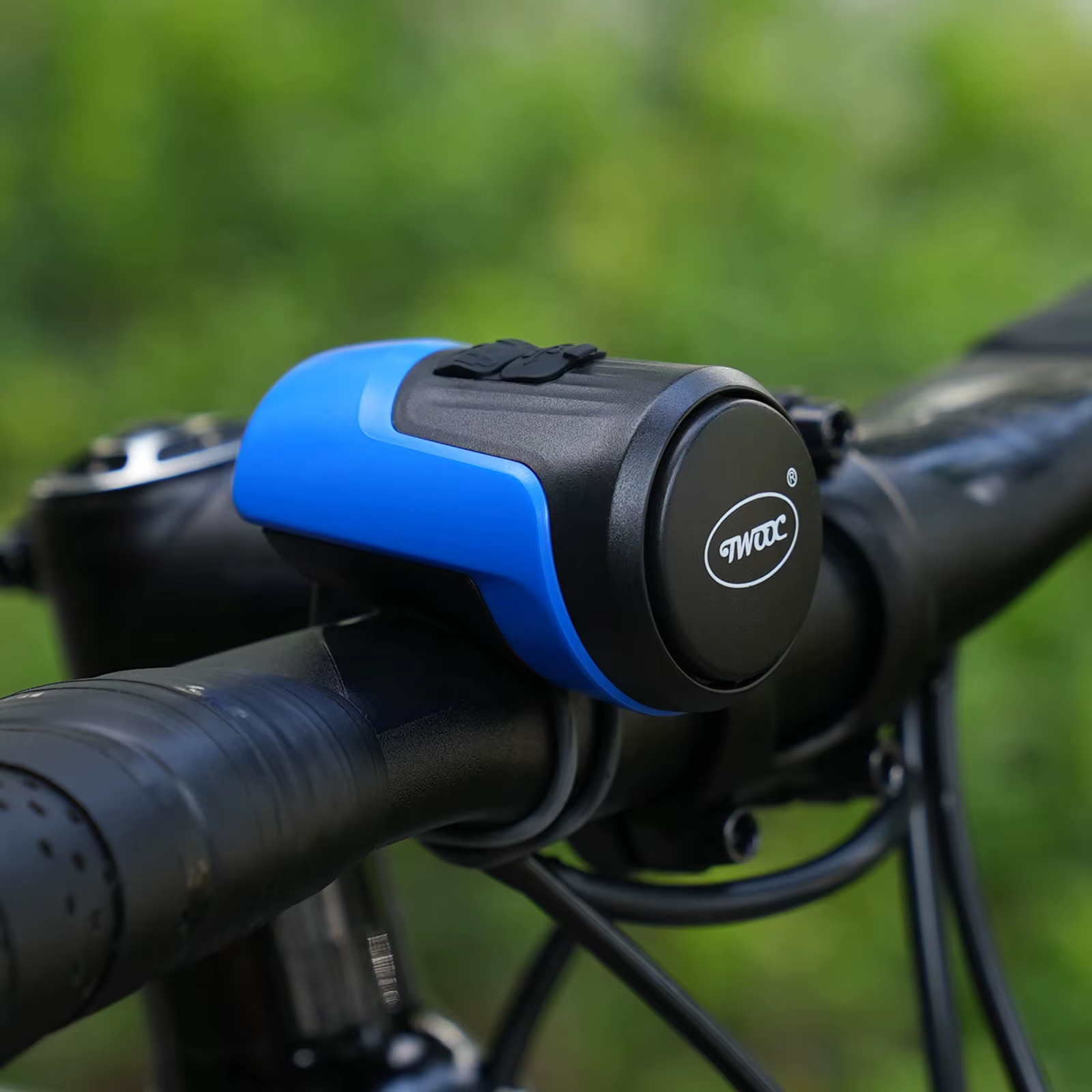 TWOOC 125dB vélo cloche électronique de charge USB haut-parleur antivol pour les vtt scooter pour enfants