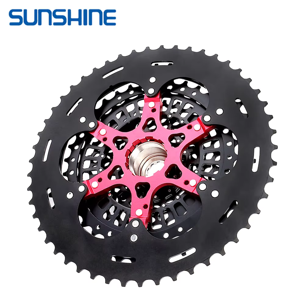 SUNSHINE XD Structure vélo Cassette 12 vitesses 9T-50T noir VTT roue libre 12V pour Sram XD