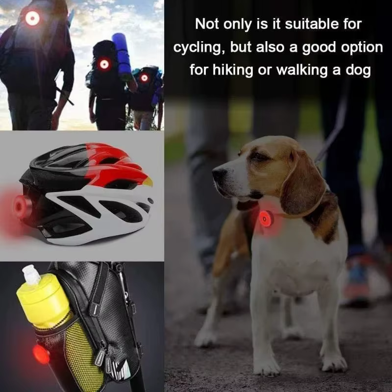 Feu arrière de vélo, feu arrière de vélo LED rechargeable