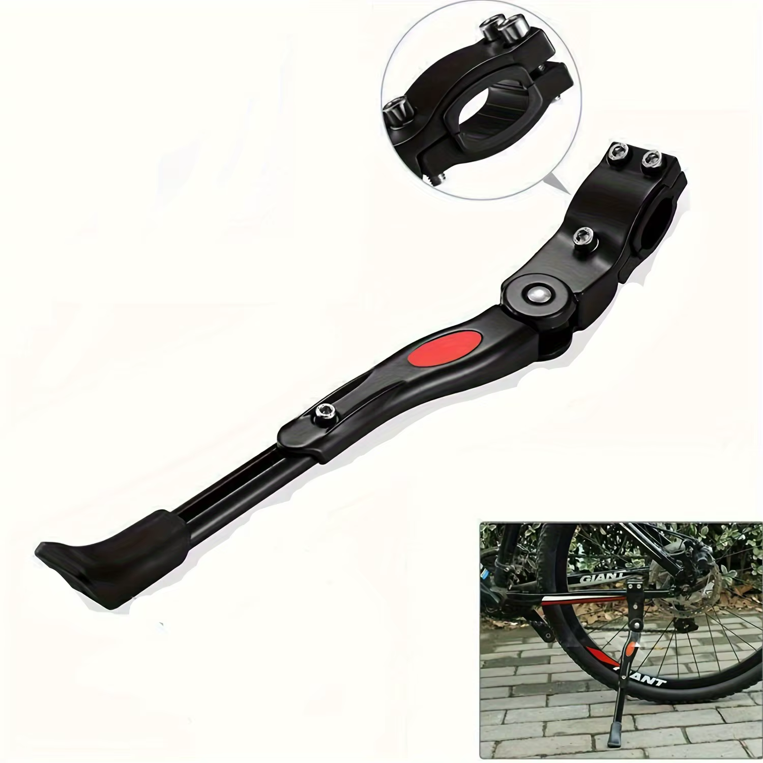 Béquille de vélo robuste et réglable