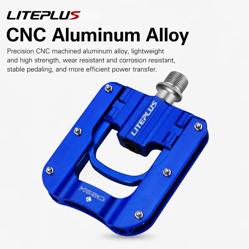 Pédales de vélo pliantes LITEPLUS à 3 roulements