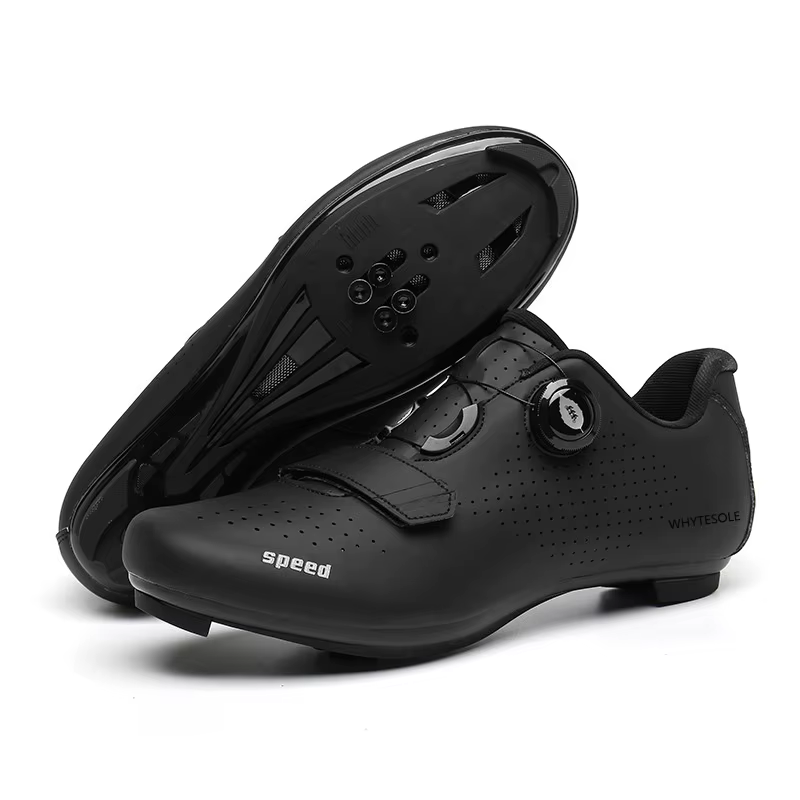 Whytesole hommes cyclisme Sneaker vtt chaussures plates taquet autobloquant VTT