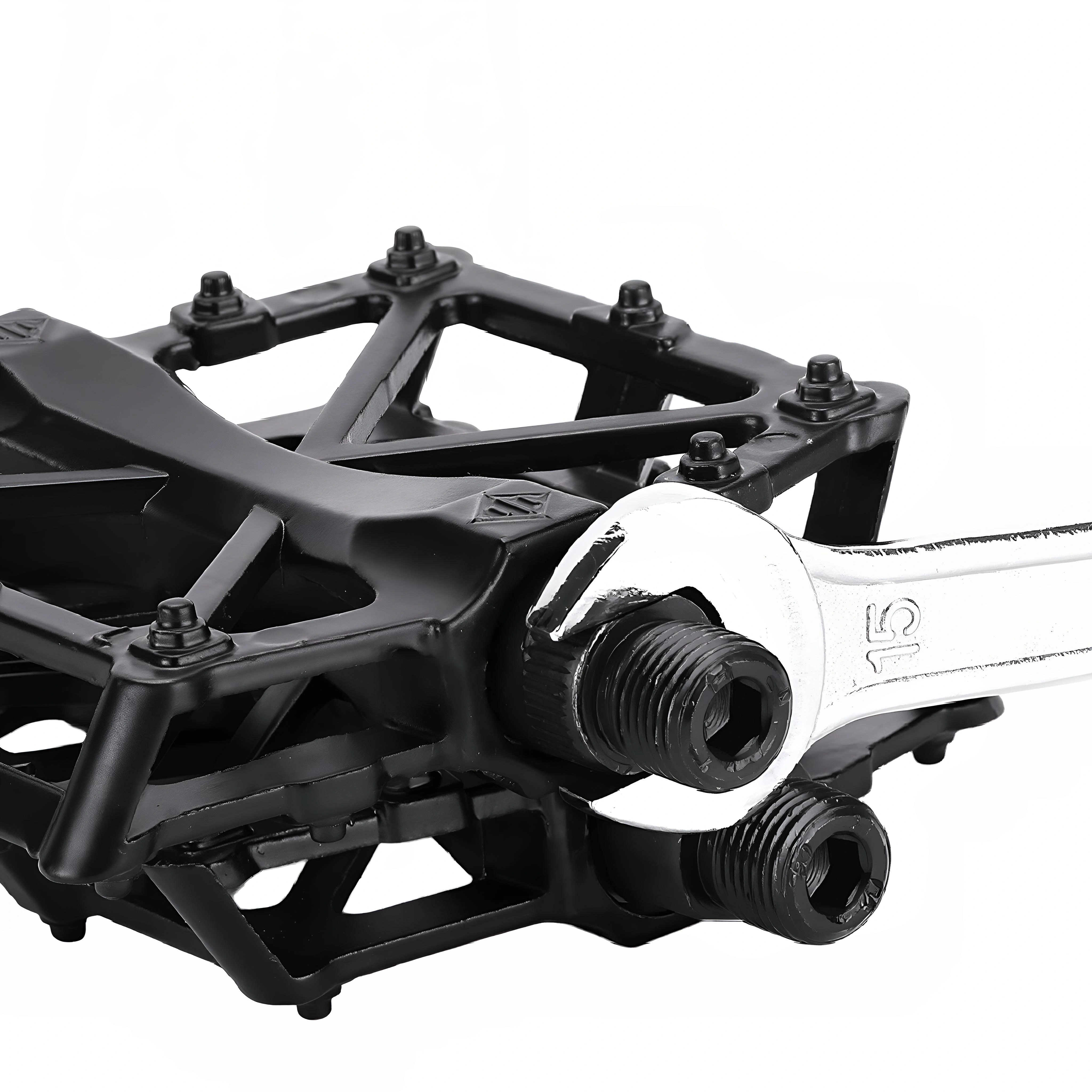 Pédales de vélo en alliage d'aluminium avec roulements à billes