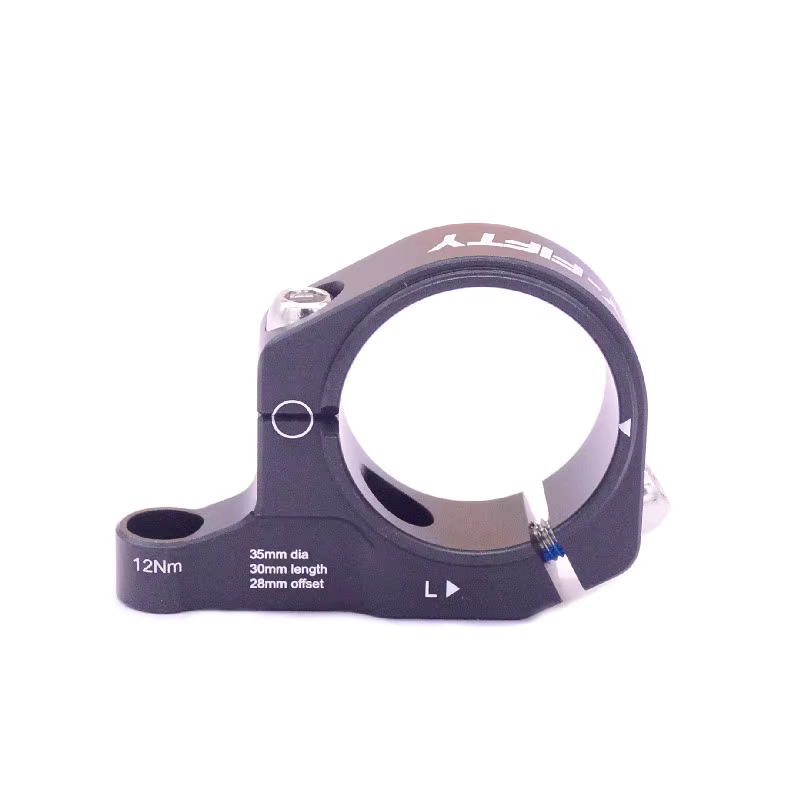 Potence de vélo VTT, guidon, 35mm, longueur 30mm, FIFTY-FIFTY