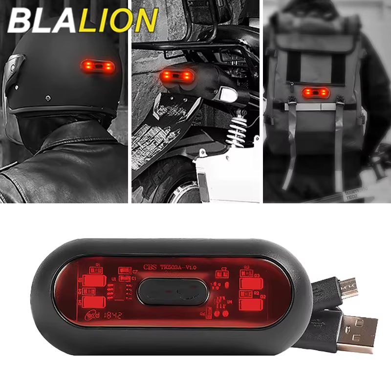 BLALION – feu arrière de casque de moto